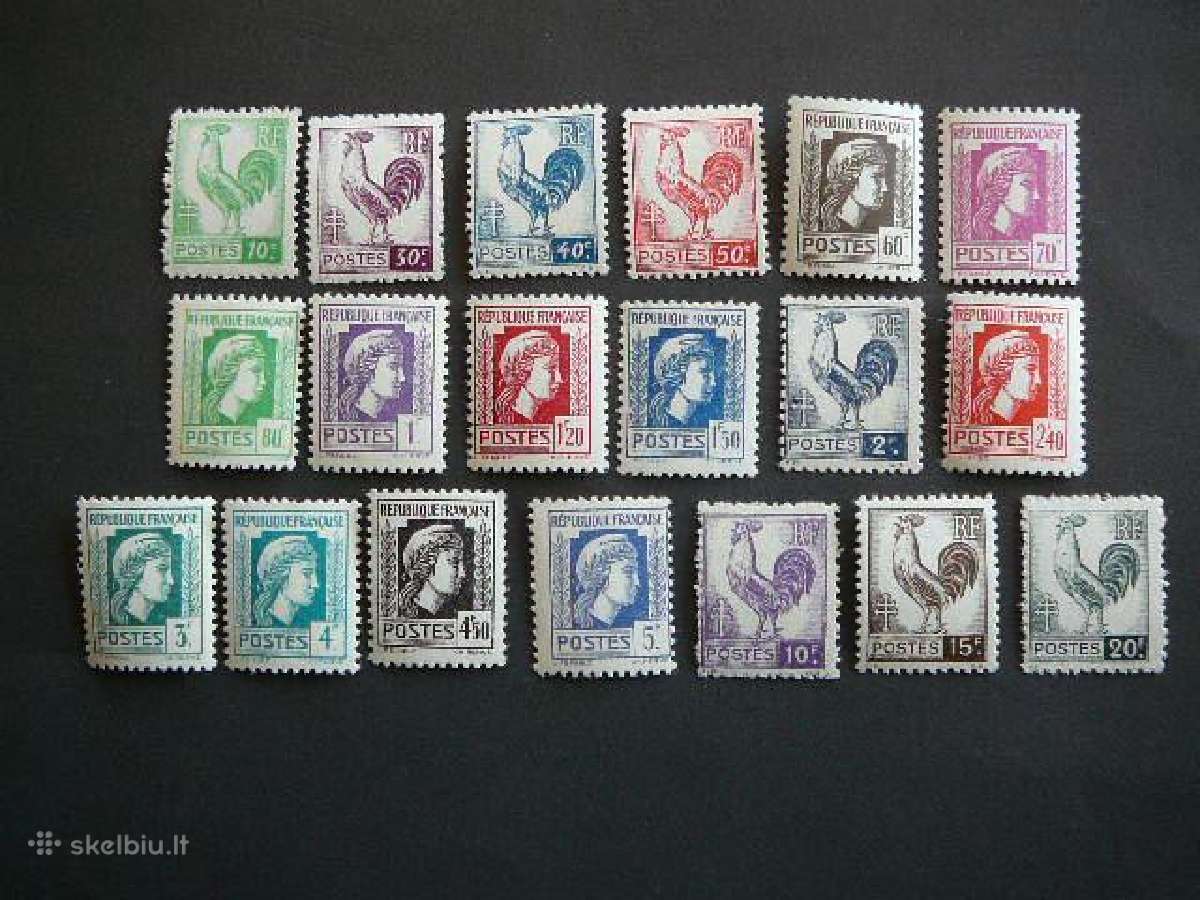 Standartai Prancuzija(alzyras) 1944 Mnh pz9/27