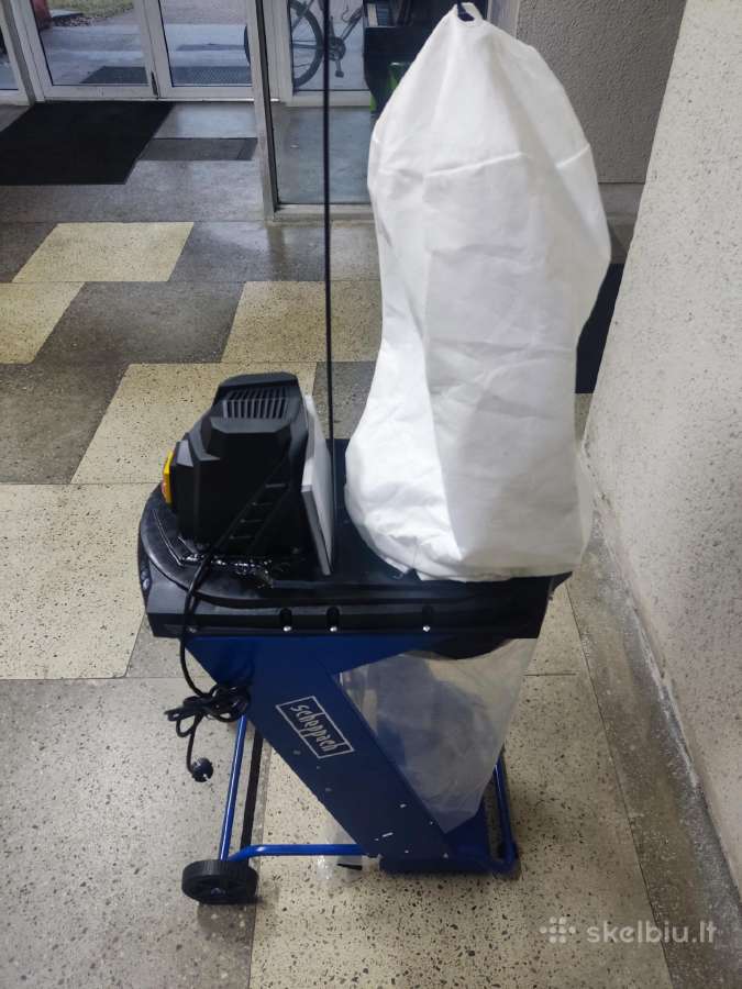 Dulkių bei drožlių siurblys/ciklonas Scheppach550w - nuotraukos Nr. 2
