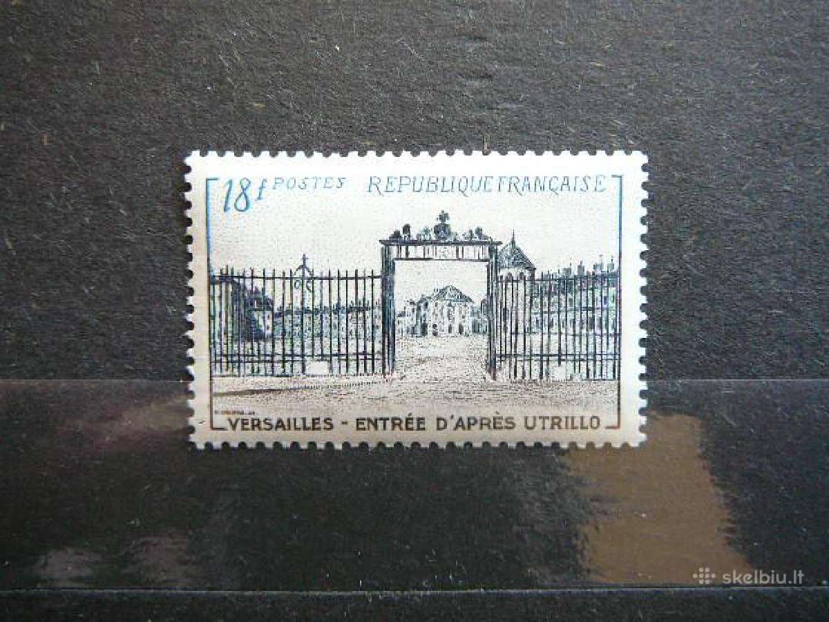 Versalio pilis Prancuzija 1954 Mnh pz101