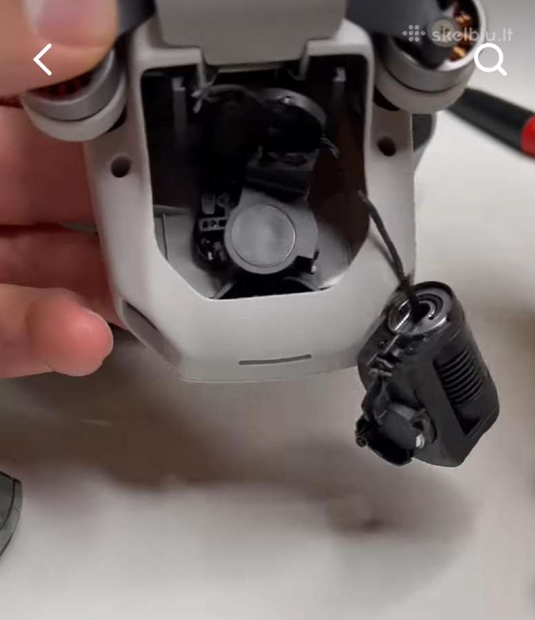 Dji Mini/mavic / serijos su defektais ieškau.