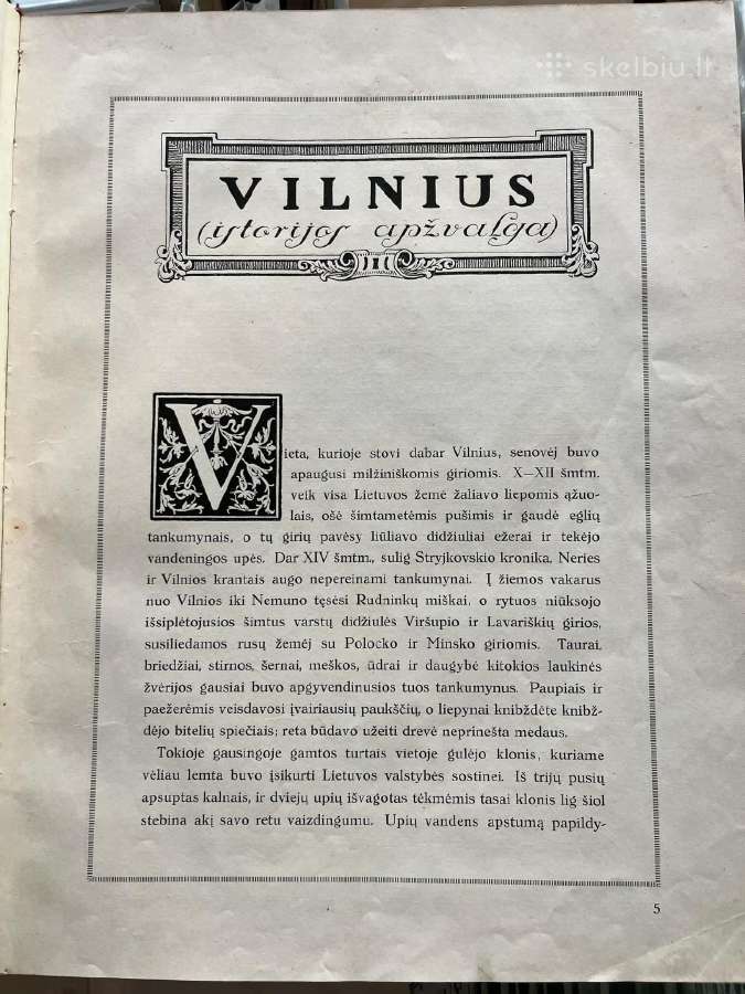 Vilnius1323- 1923 - nuotraukos Nr. 4