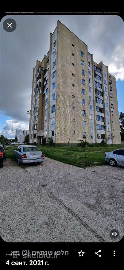 Be tarpininkų parduodu 1 kamb. butą.