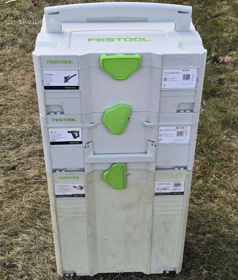 Festool įvairūs įrankia 6 modeliai - nuotraukos Nr. 9