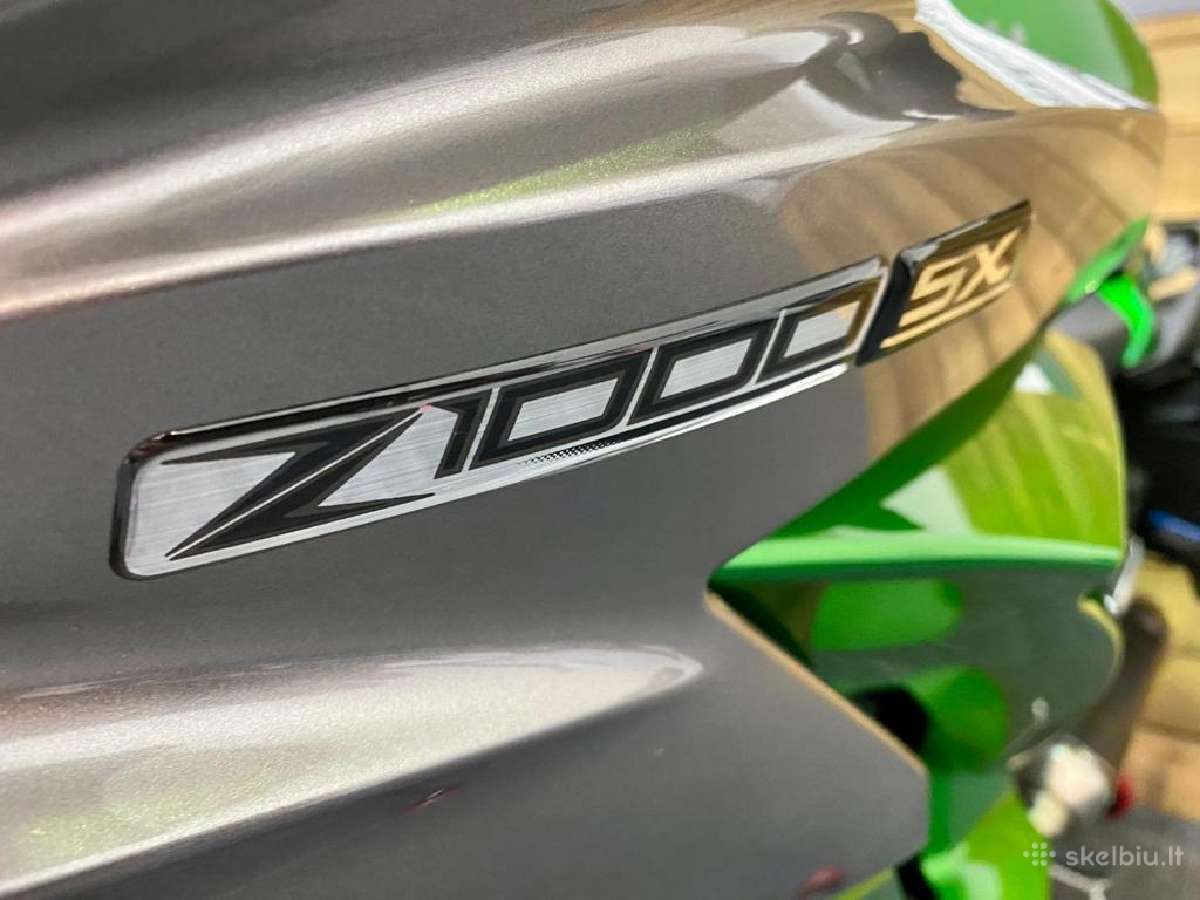 Kawasaki Zx1000 Wjf+šalmas+rėmas - nuotraukos Nr. 9