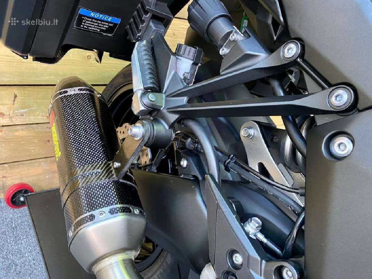 Kawasaki Zx1000 Wjf+šalmas+rėmas - nuotraukos Nr. 17