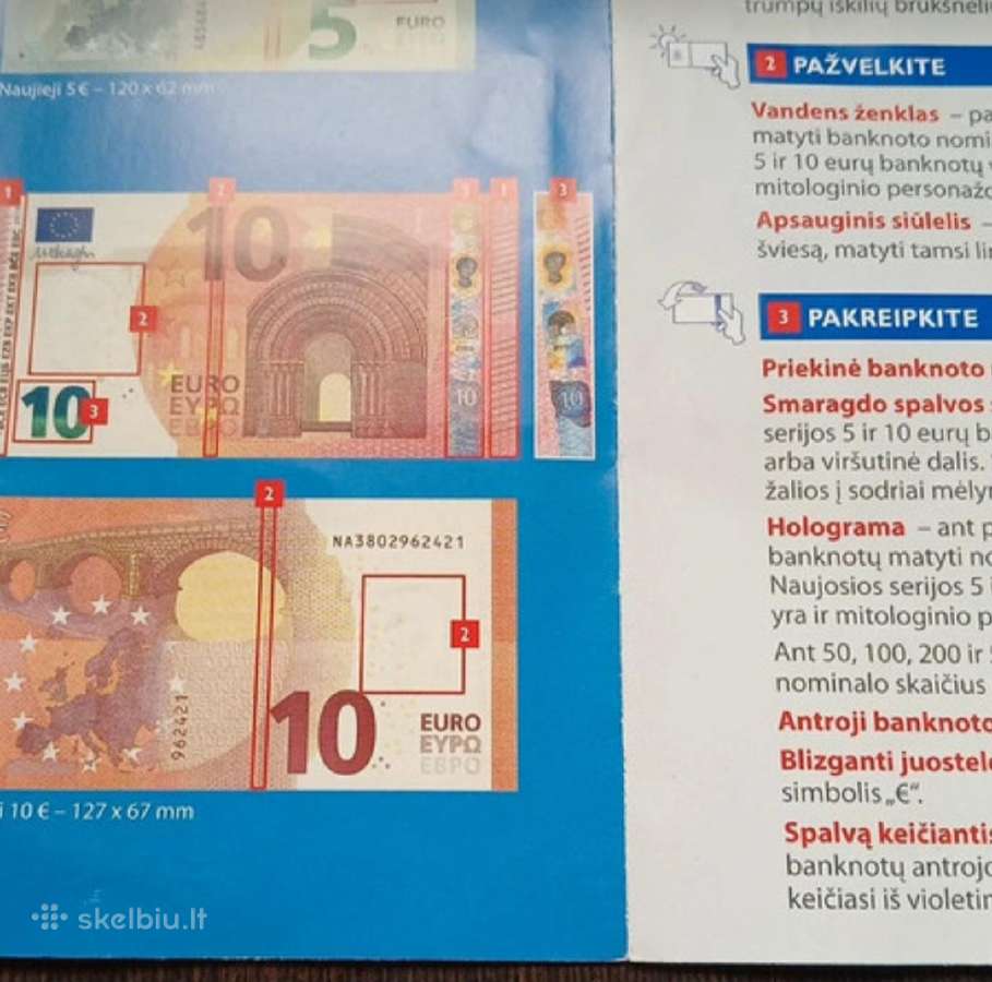 2015m lankstinukas euro ivedimui su dviem kortelėm - nuotraukos Nr. 11