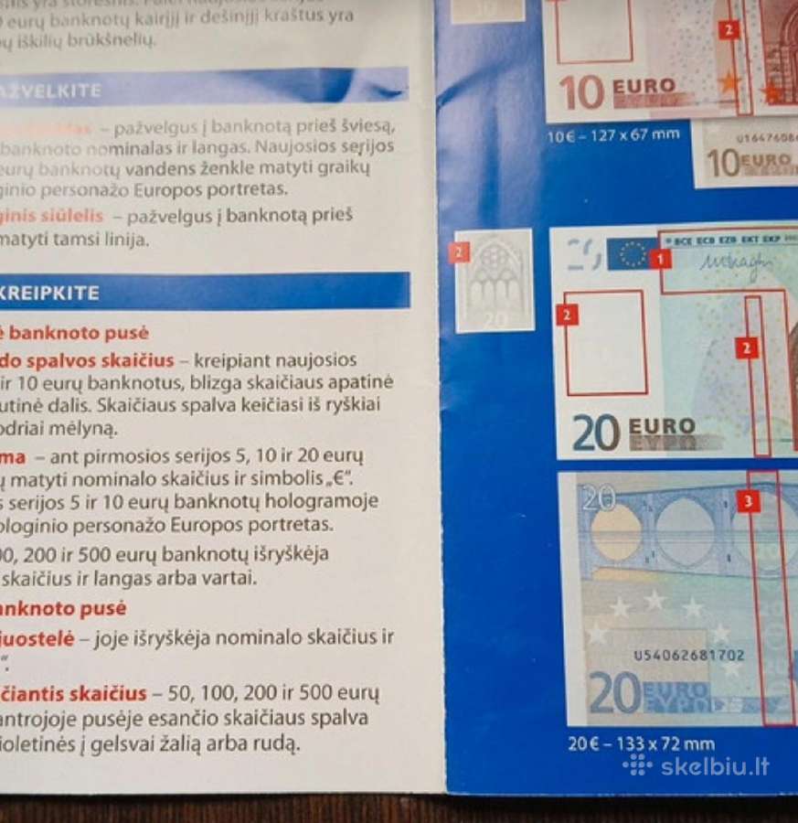 2015m lankstinukas euro ivedimui su dviem kortelėm - nuotraukos Nr. 13