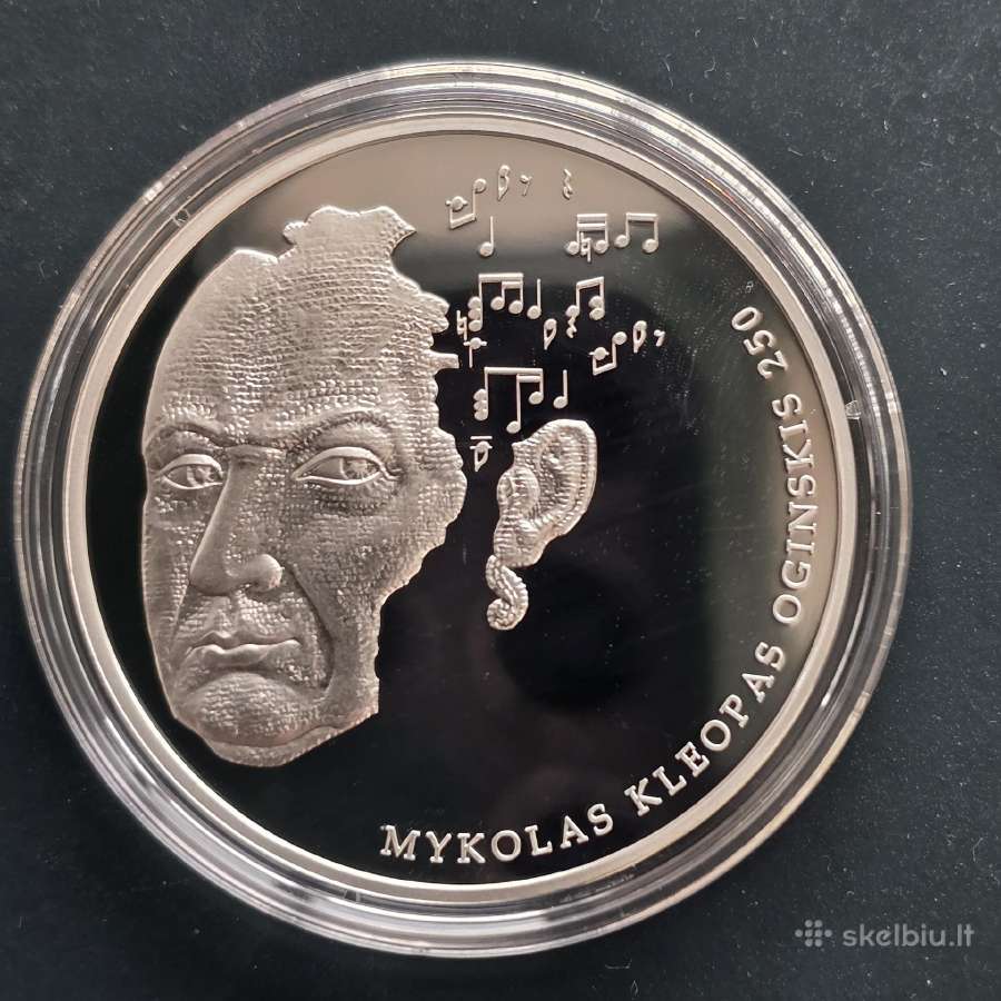 Lietuva 2015 20 euru Mykolas Kleopas Oginskis