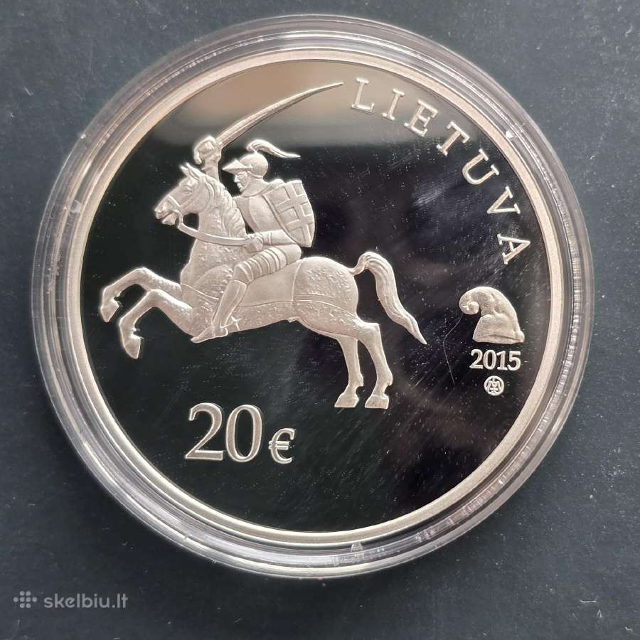 Lietuva 2015 20 euru Mykolas Kleopas Oginskis - nuotraukos Nr. 2