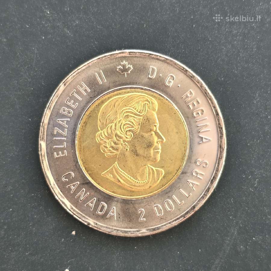 Kanada 2021 2 dollars 100m insulinui Bi-metalic - nuotraukos Nr. 2
