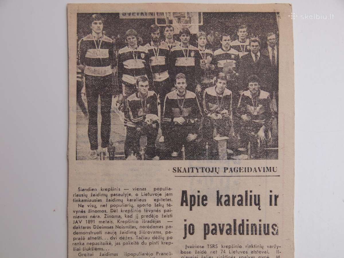 Kauno Žalgiris laikraščių iškarpos - nuotraukos Nr. 5
