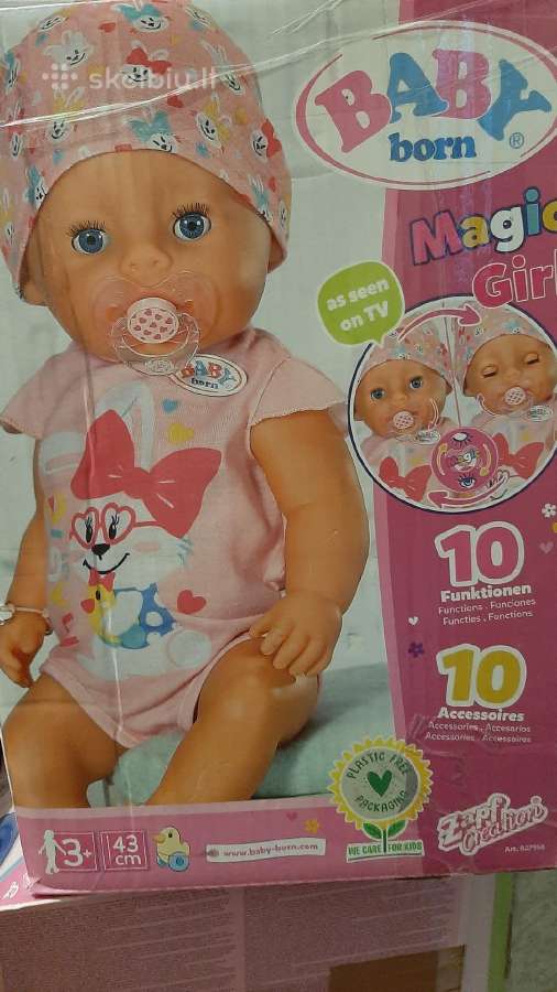 Du žaidimai. Baby born lėlė - nuotraukos Nr. 3