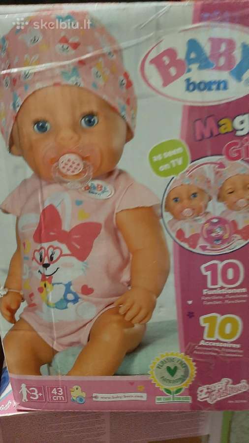Du žaidimai. Baby born lėlė - nuotraukos Nr. 7