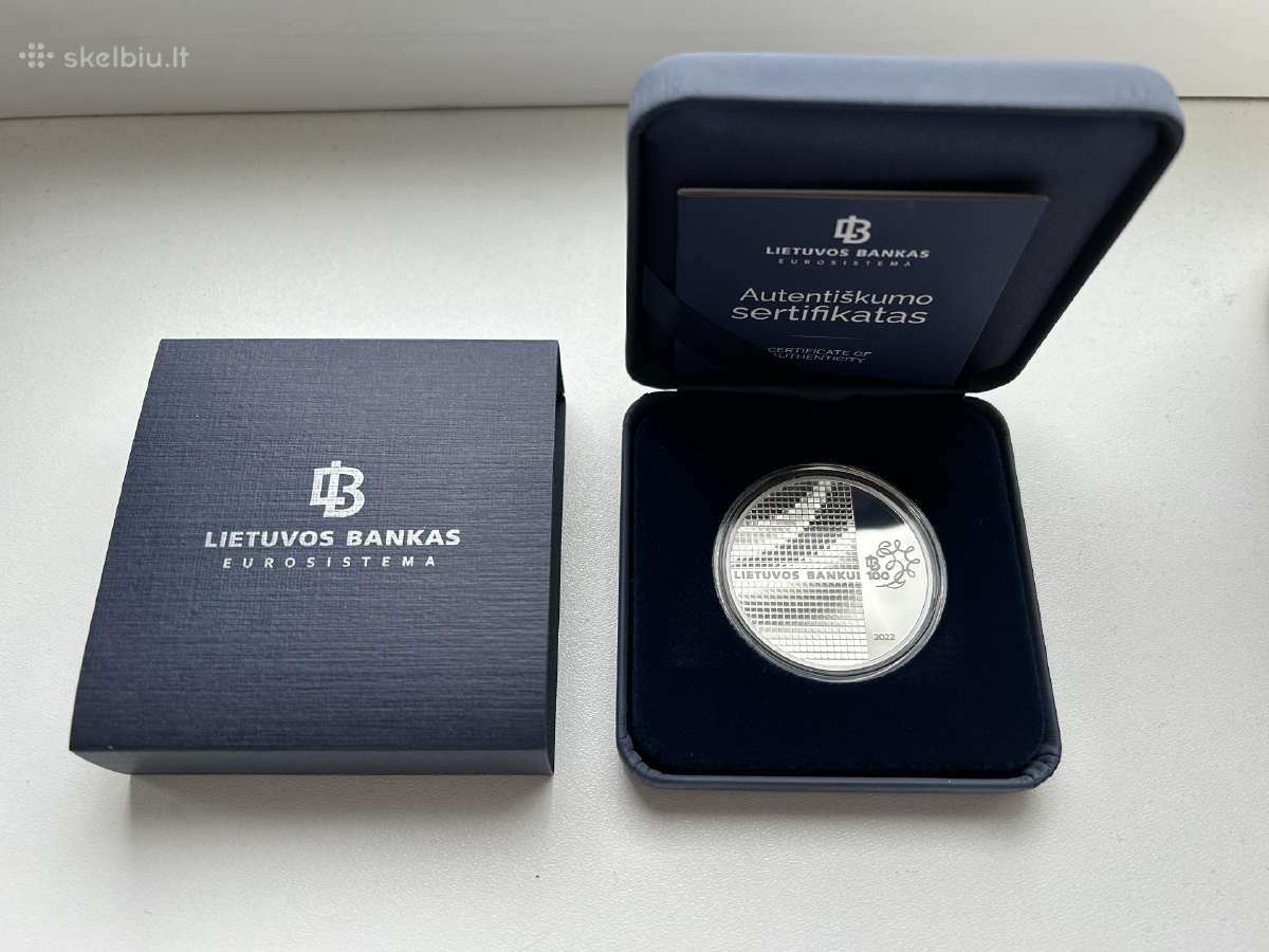 20 Eur Lietuvos banko 100 m. sukakčiai