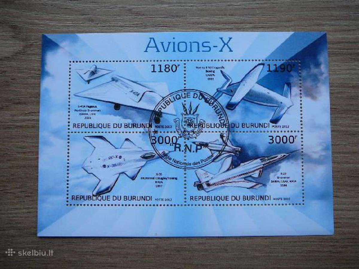 Lektuvai Burundis 2012 antsp. bd556