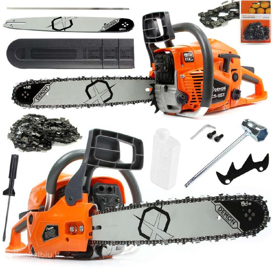 Benzininis grandininis pjūklas Demon Rq-65
