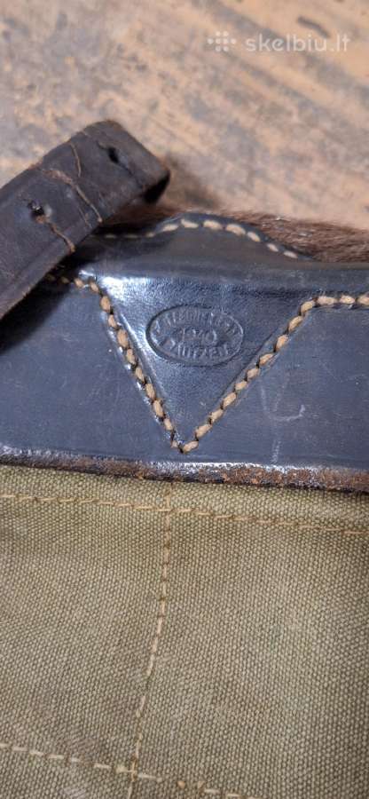 Tournister ww2 vehrmachto kuprin - nuotraukos Nr. 6