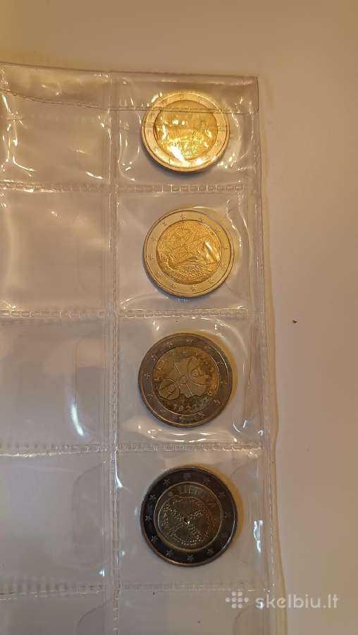 2 euro proginės monetos