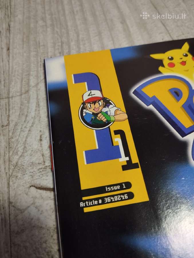 Pokmon kolekcinis vintažinis žurnalas 1 leidimas - nuotraukos Nr. 2