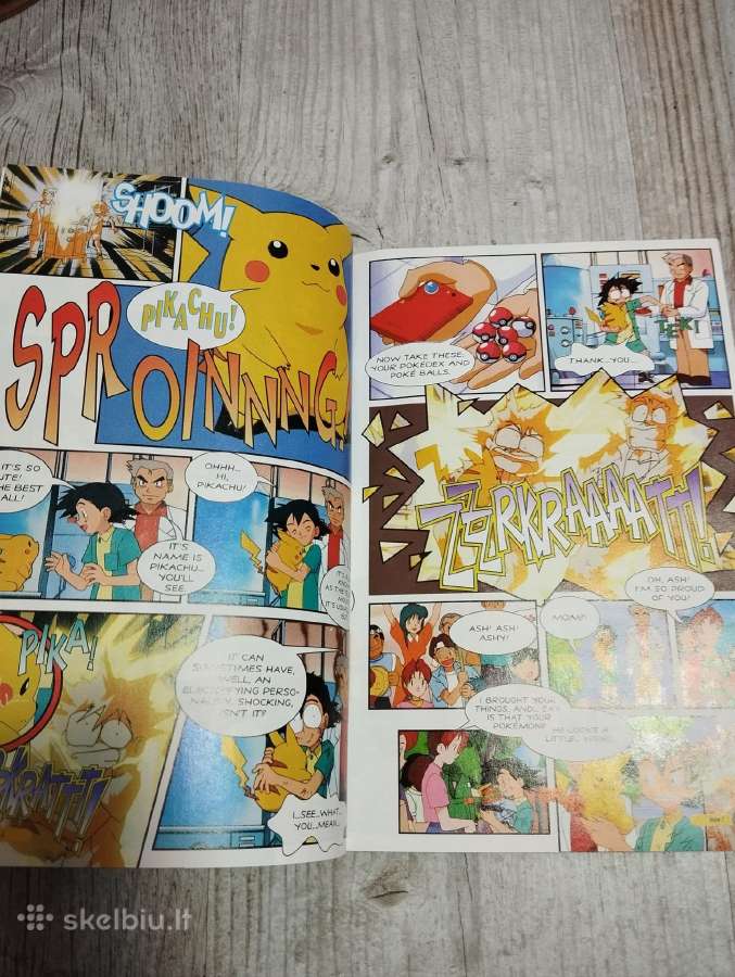 Pokmon kolekcinis vintažinis žurnalas 1 leidimas - nuotraukos Nr. 4