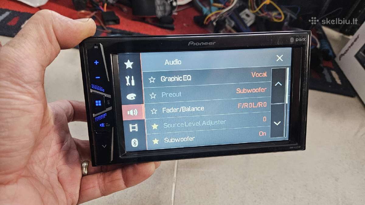 Parduodu pioneer 2dinbt-audio - nuotraukos Nr. 6