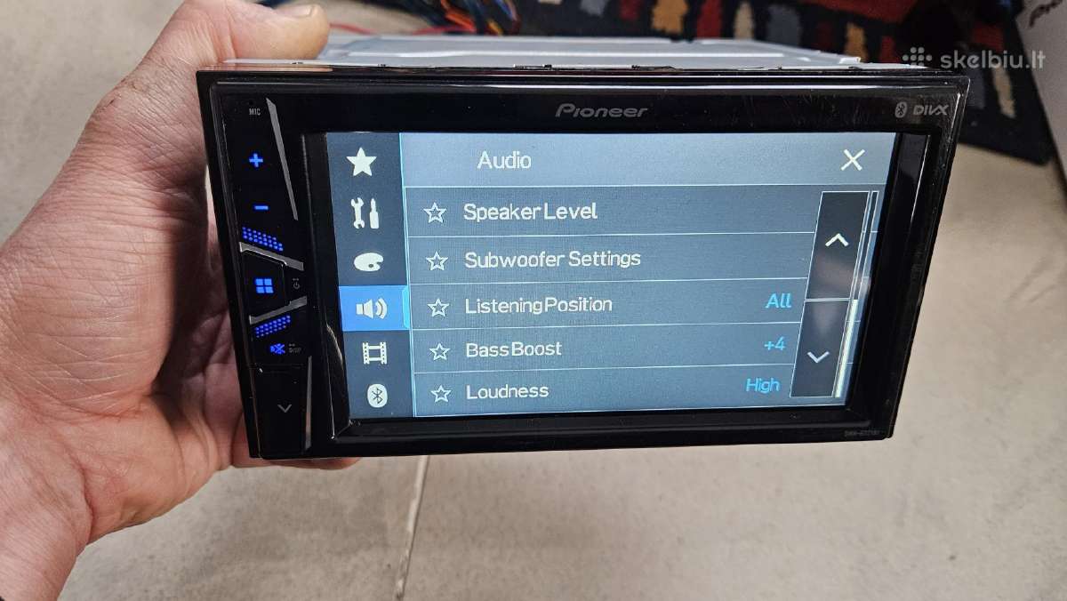 Parduodu pioneer 2dinbt-audio - nuotraukos Nr. 9