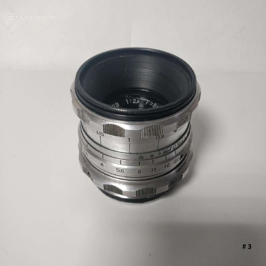 Objekytvai : Industar-29 ir mir-38v - po 1vnt