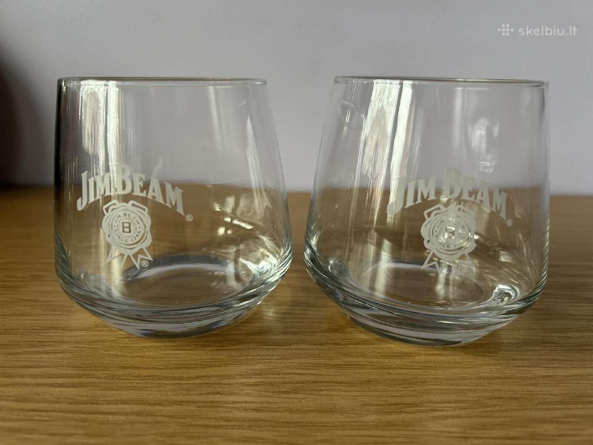 Jim Beam viskio taurės