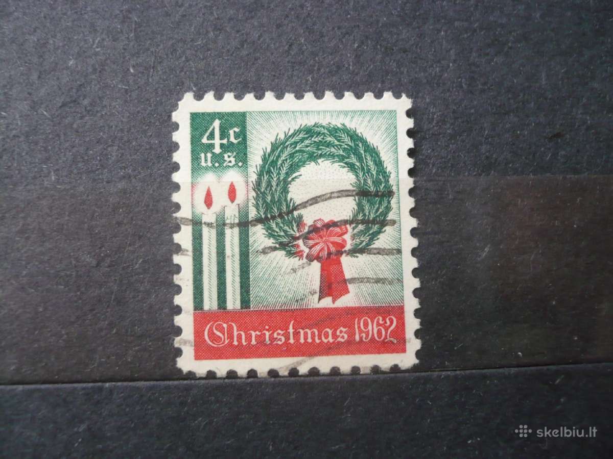 1962 metų Kalėdų pašto ženklas