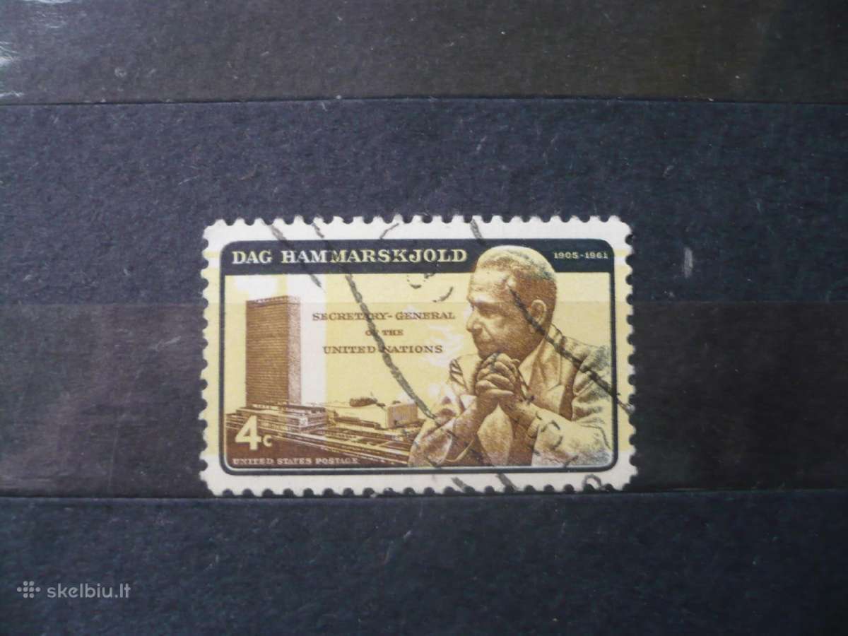 1962 Dag Hammarskjold