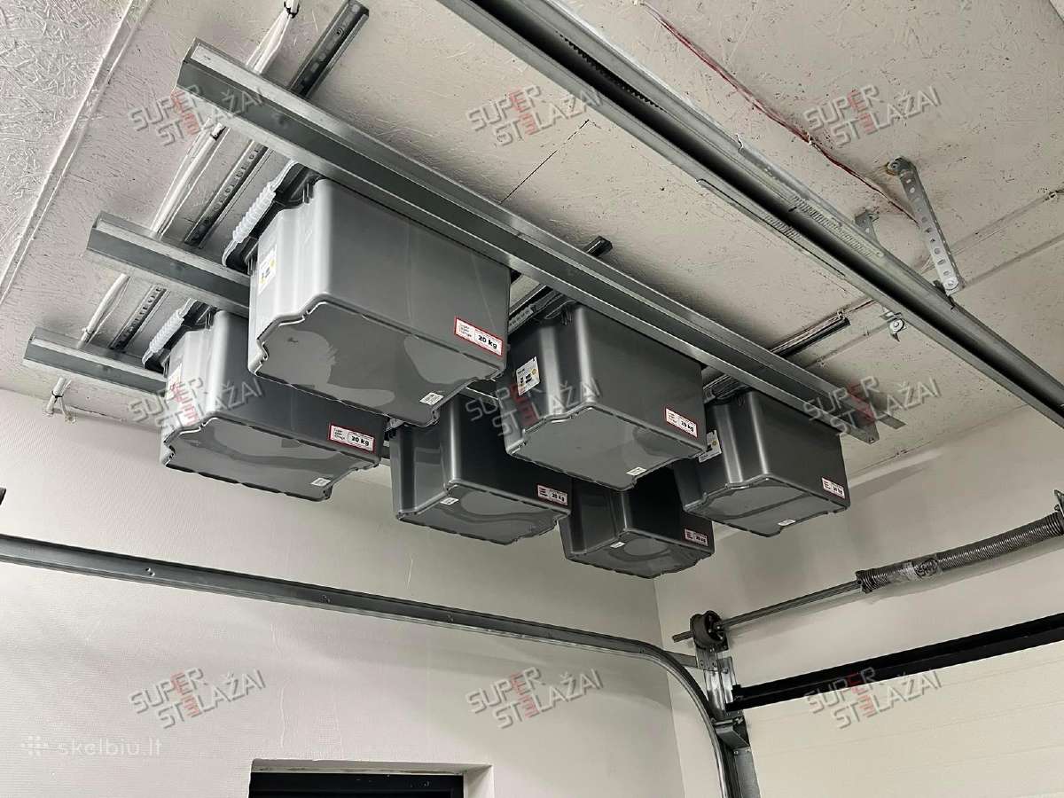 Sandėliavimo prie lubų sistema Super Upper Storage - nuotraukos Nr. 7