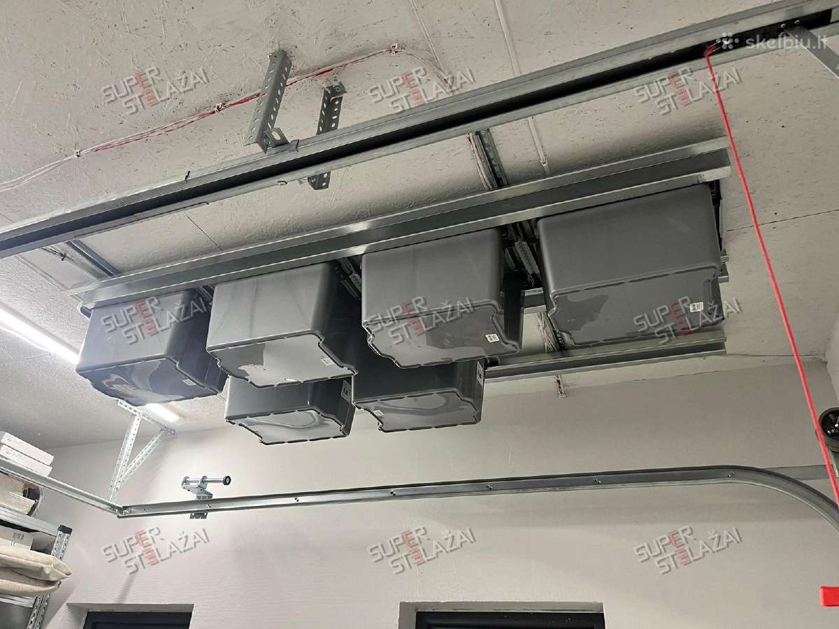 Sandėliavimo prie lubų sistema Super Upper Storage - nuotraukos Nr. 2