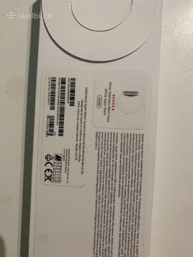 Apple Watch 8 45mm - nuotraukos Nr. 3