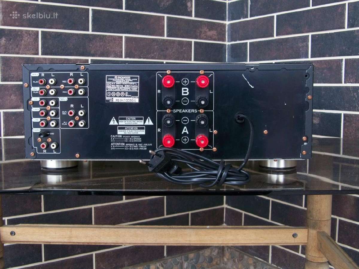 Pioneer Sa 8800. CX-7000. A 701r, 676. S-5pc. - nuotraukos Nr. 23