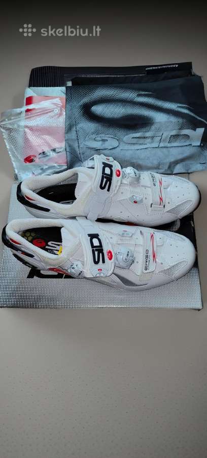 Sidi Ergo 4 Carbon Comp balti batai 45 dydis - nuotraukos Nr. 2