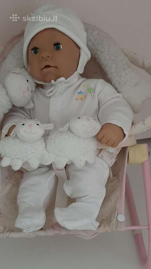 Baby annabel kėdute nešioklė su lėle - nuotraukos Nr. 4