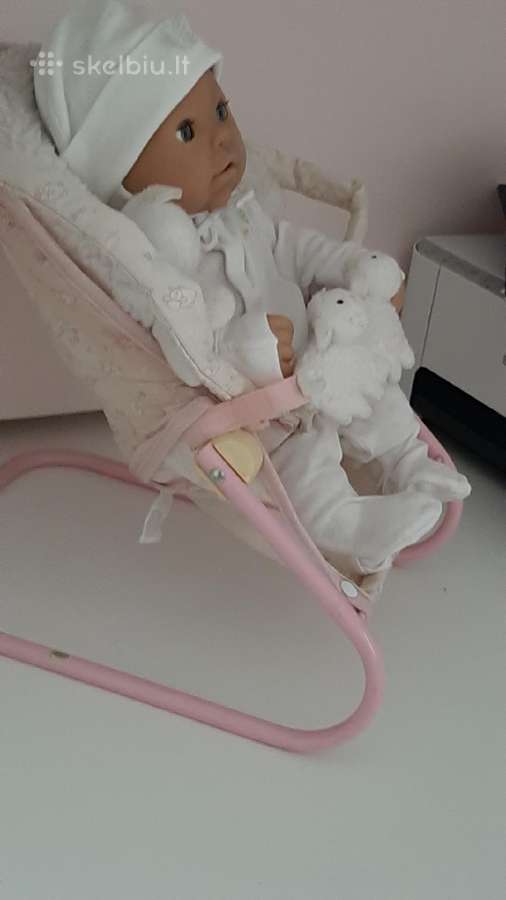 Baby annabel kėdute nešioklė su lėle - nuotraukos Nr. 5