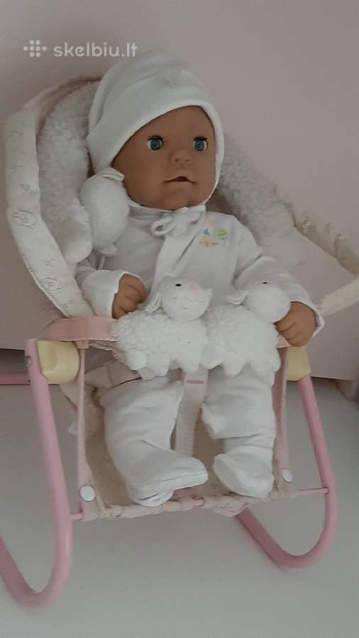 Baby annabel kėdute nešioklė su lėle - nuotraukos Nr. 9