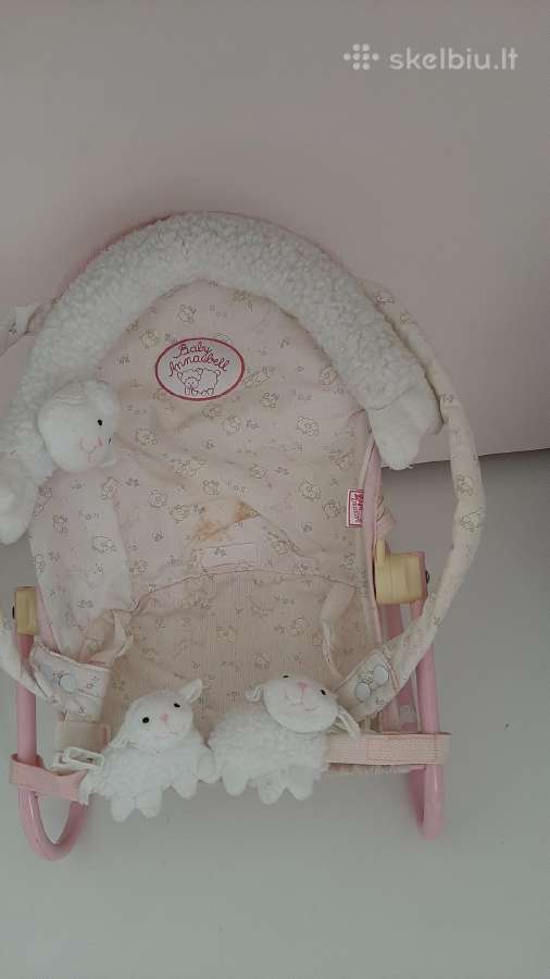 Baby annabel kėdute nešioklė su lėle - nuotraukos Nr. 6