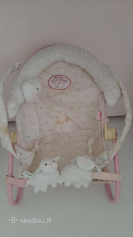 Baby annabel kėdute nešioklė su lėle - nuotraukos Nr. 7