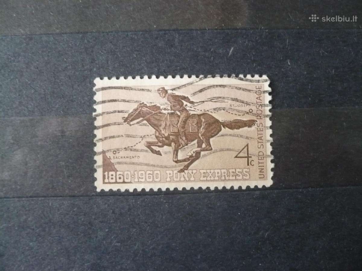 1960 m. Pony express