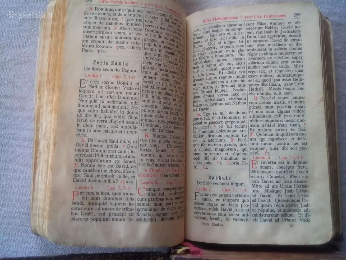 Breviarium romanum mažas 1935m germany - nuotraukos Nr. 4