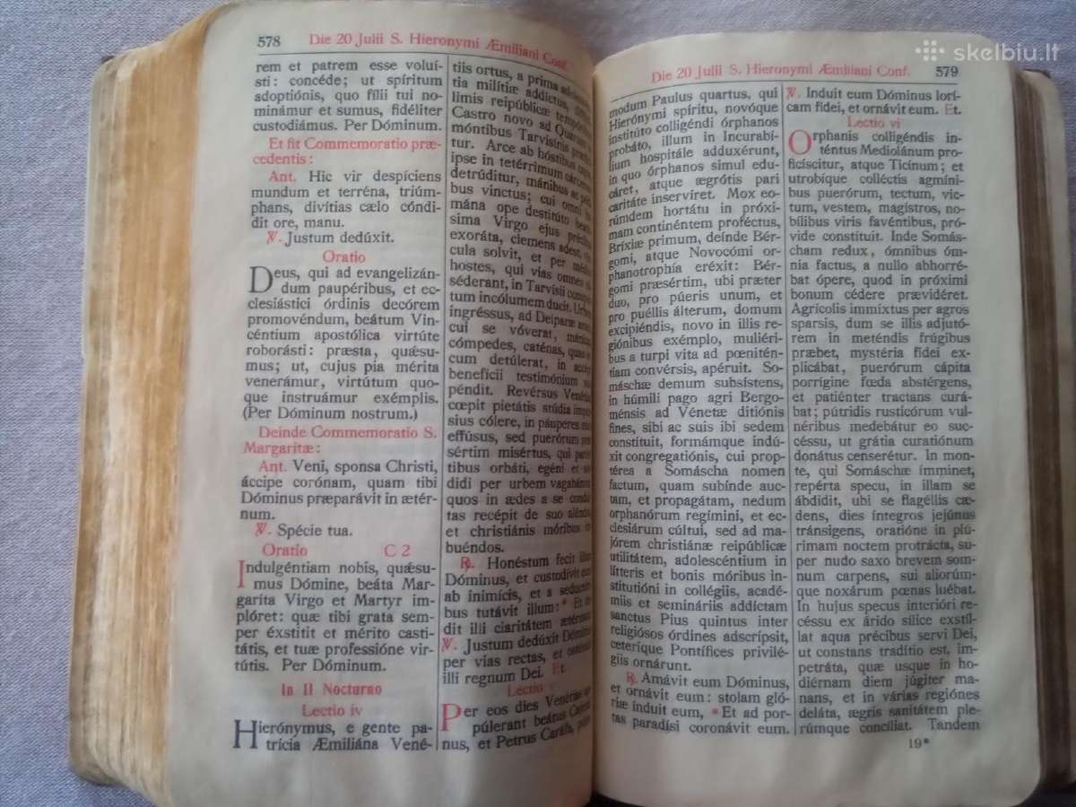 Breviarium romanum mažas 1935m germany - nuotraukos Nr. 5