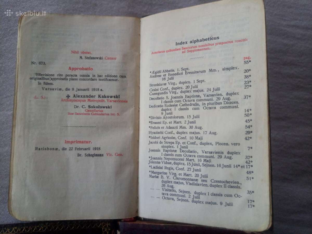 Breviarium romanum mažas 1935m germany - nuotraukos Nr. 9