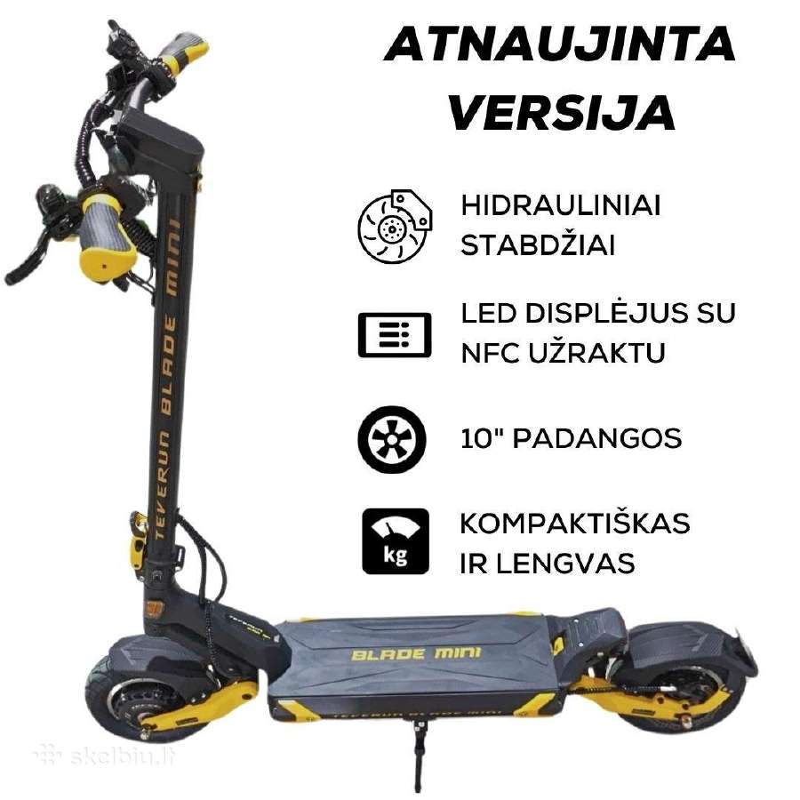 Teverun elektriniai paspirtukai Lietuvoje - nuotraukos Nr. 4