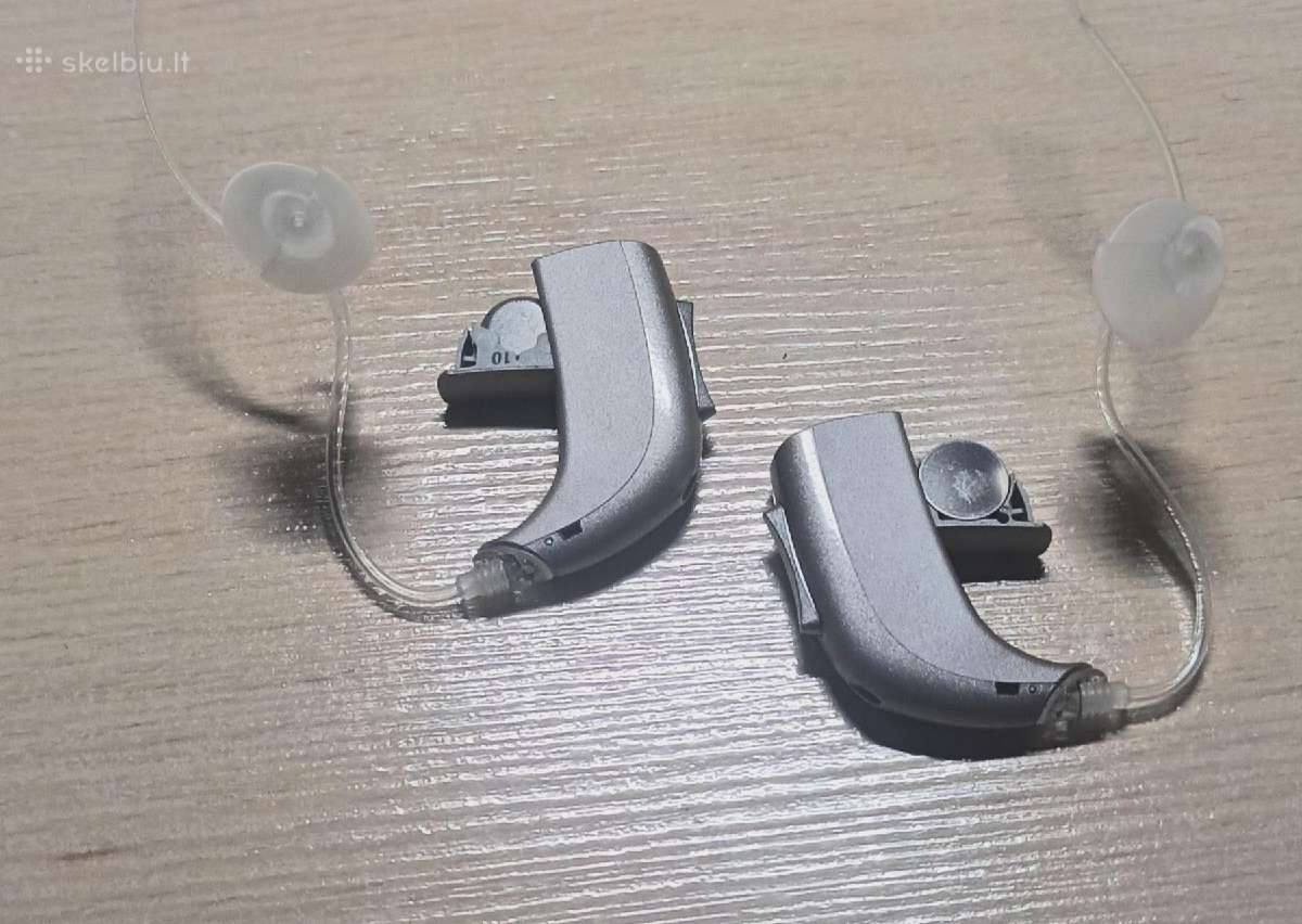 Nauji klausos aparatai Oticon Vigo connect.