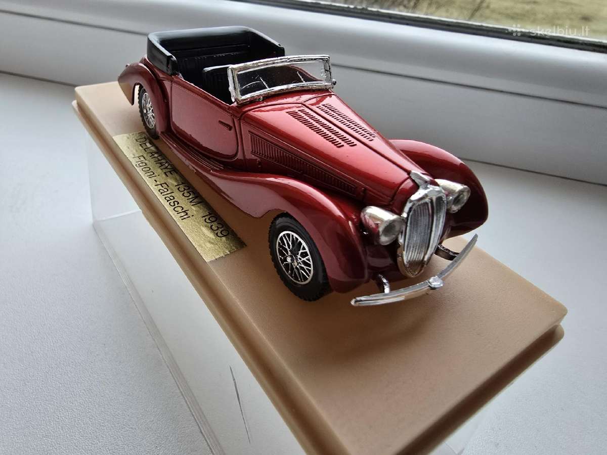 1:43 modeliukas Delahaye 135m 1939 Figoni-falaschi
