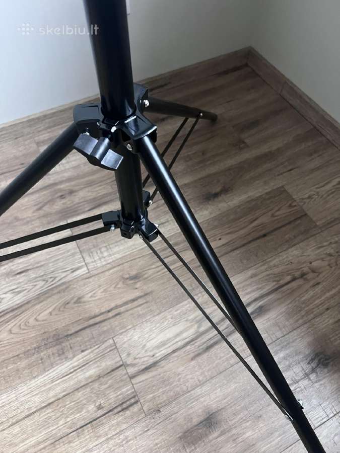 2,80 m studijinis juodas stovas - nuotraukos Nr. 3