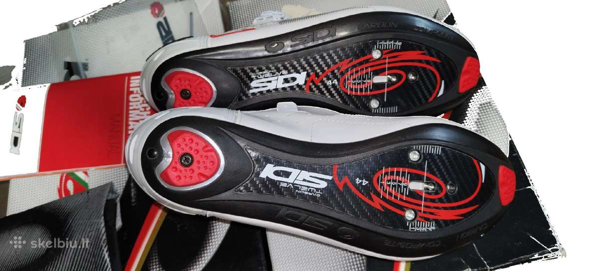 Sidi Ergo 4 Carbon Comp balti batai 45 dydis - nuotraukos Nr. 3