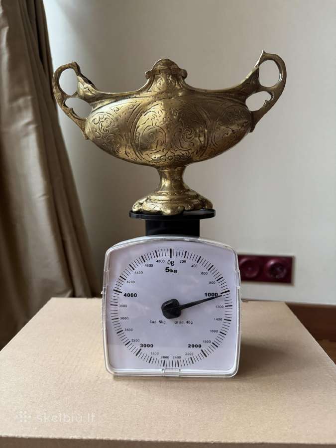 Žalvarinė vaza 1kg. - nuotraukos Nr. 17